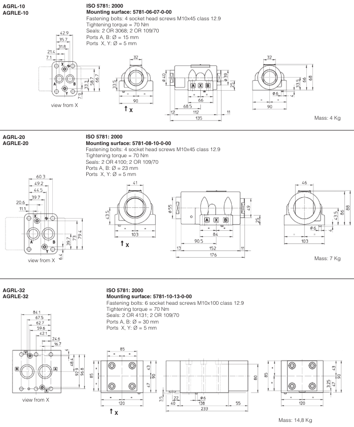 ADRL - Line Mounted P/O Check Valve