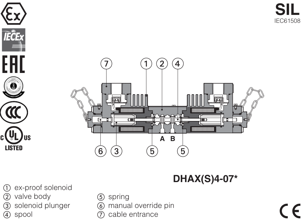 DHAX - Direct, Spool Type