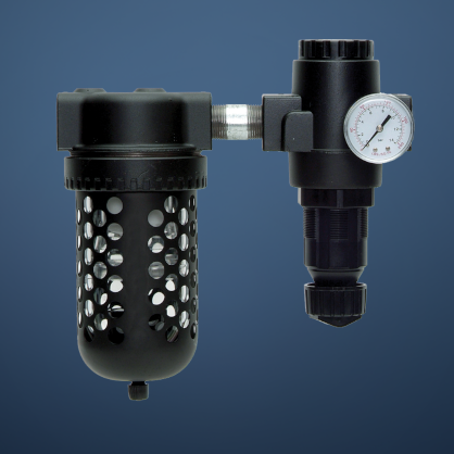 High-Capacity Filter and Regulator Combination