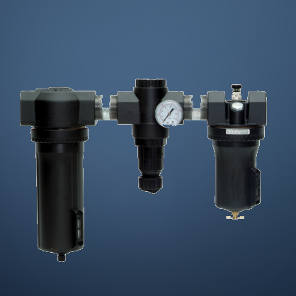 High-Capacity - Filter, Regulator & Lubricator