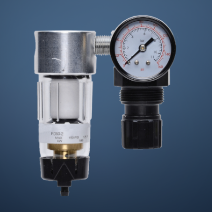 High-Capacity Filter and Regulator Combination