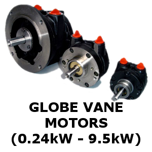 Globe Pneumatic Vane Motors