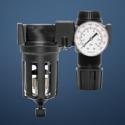 Mid-Size Filter and Regulator Combination